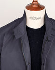 Cohérence Gianni Weather Resistant Light Cotton Jacket Slate Blue