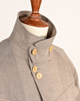 Cohérence Robert Jacket Wool Linen Mohair Ripple Beige