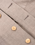 Cohérence Robert Jacket Wool Linen Mohair Ripple Beige
