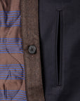 Cohérence Corb II Coat Gabardine II Dark Blue
