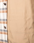 Cohérence Corb II Coat Gabardine Beige Check