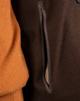 Cohérence Corb II Coat Gabardine Beige Check