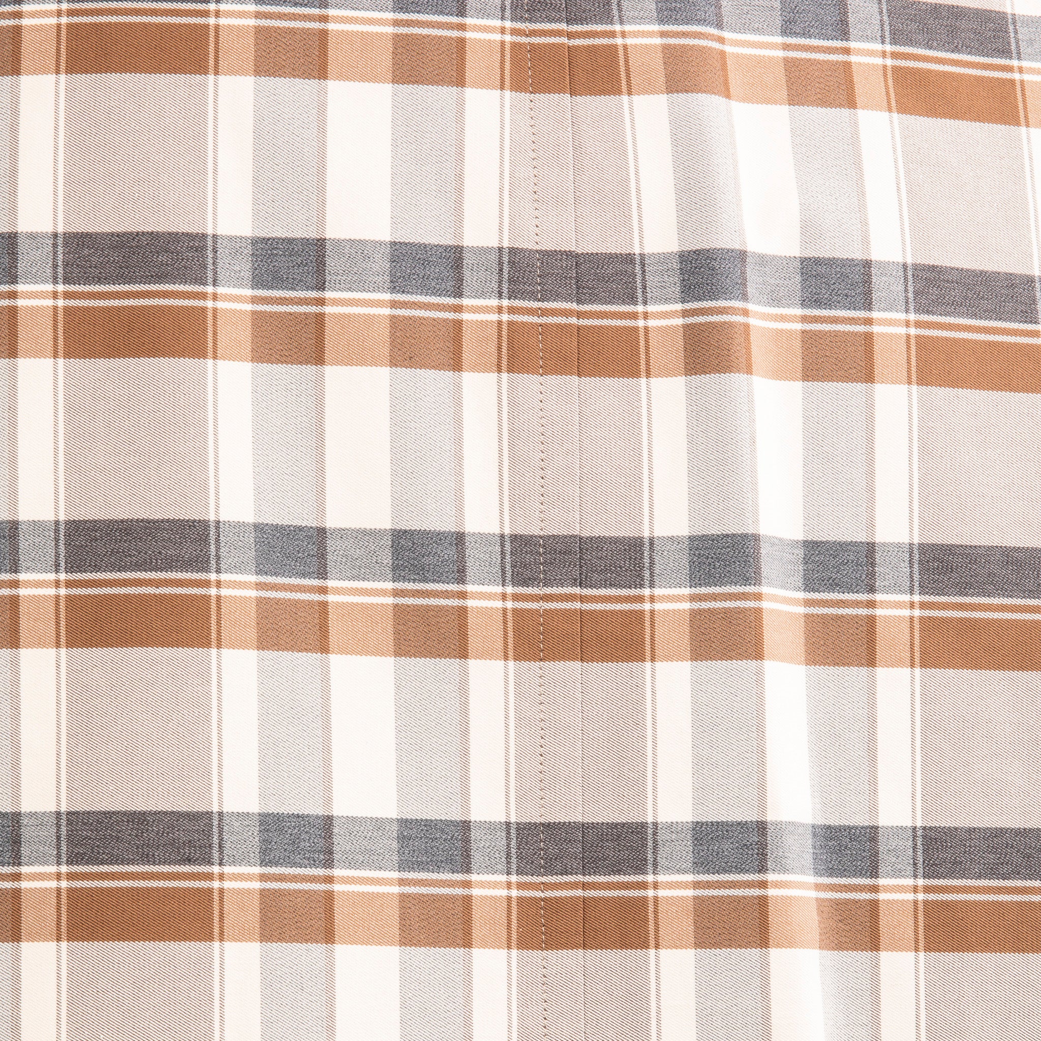 Cohérence Corb II Coat Gabardine Beige Check