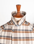 Cohérence Corb II Coat Gabardine Beige Check