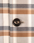 Cohérence Corb II Coat Gabardine Beige Check