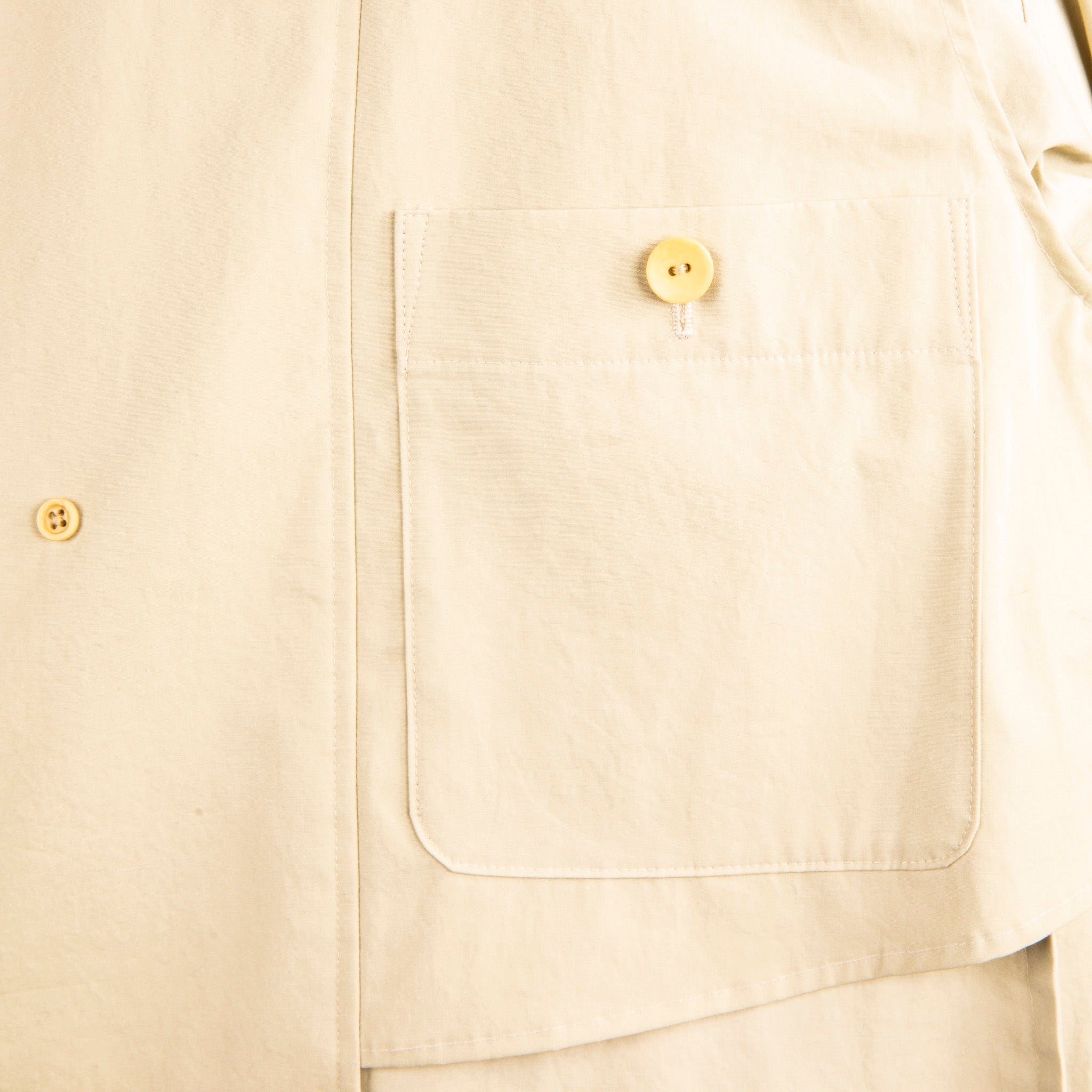 Cohérence Corb II Coat Weather Resistant Light Cotton Sand