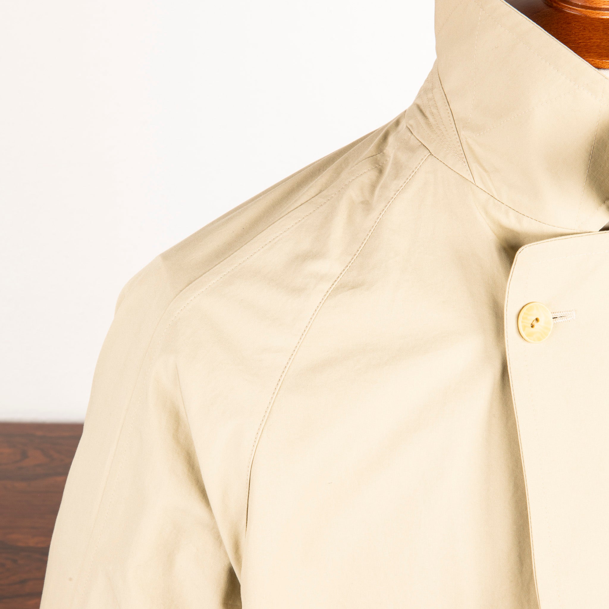 Cohérence Corb II Coat Weather Resistant Light Cotton Sand