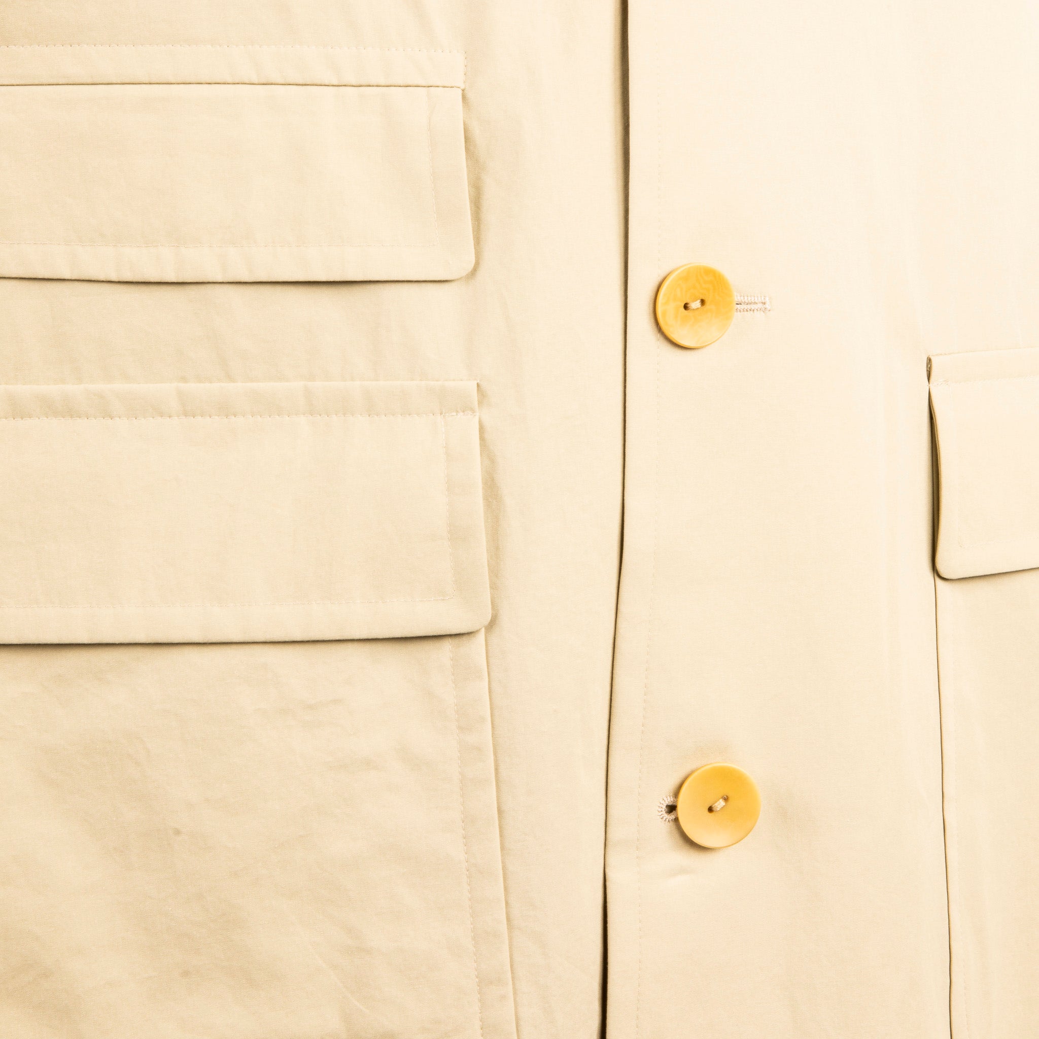 Cohérence Corb II Coat Weather Resistant Light Cotton Sand
