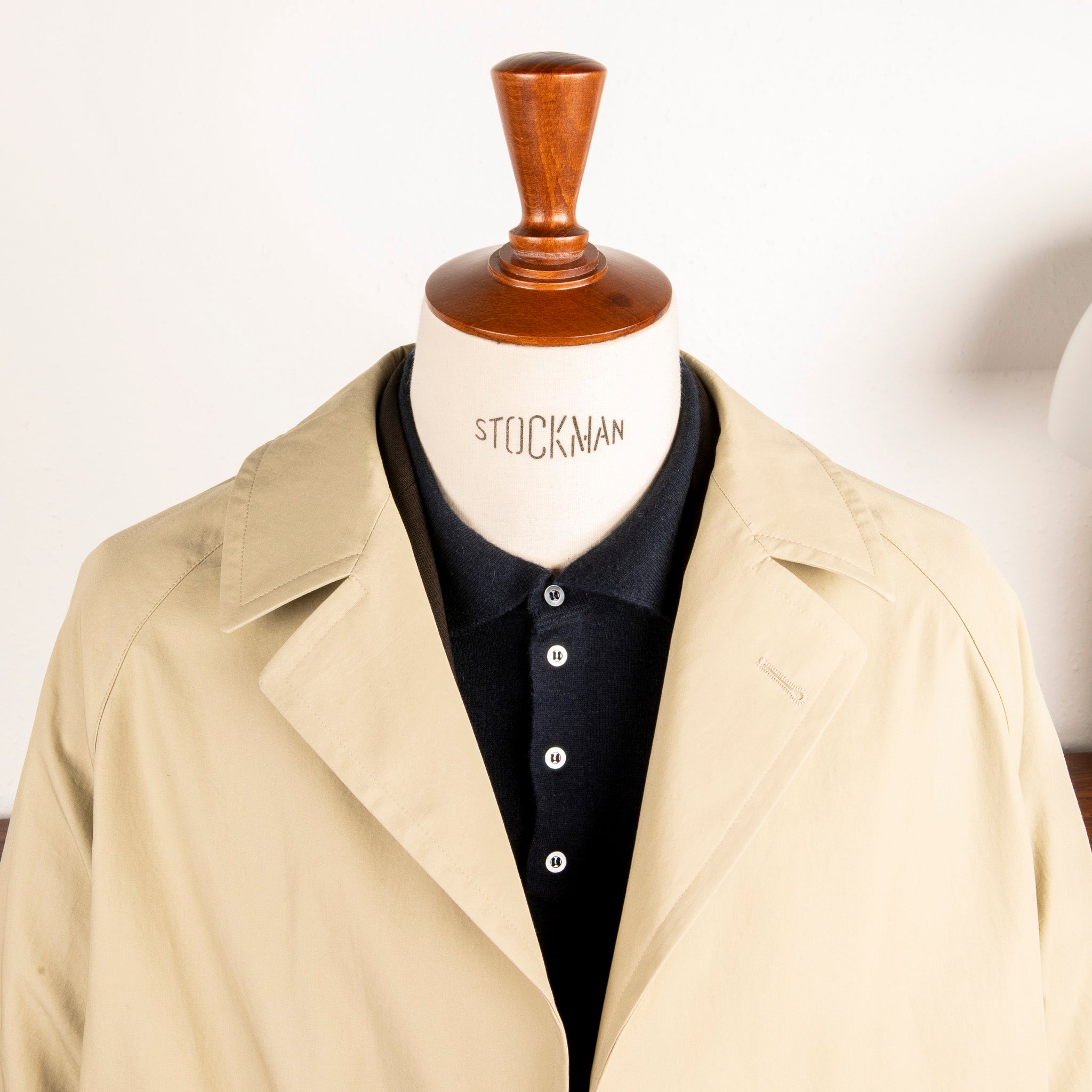 Cohérence Corb II Coat Weather Resistant Light Cotton Sand – Frans