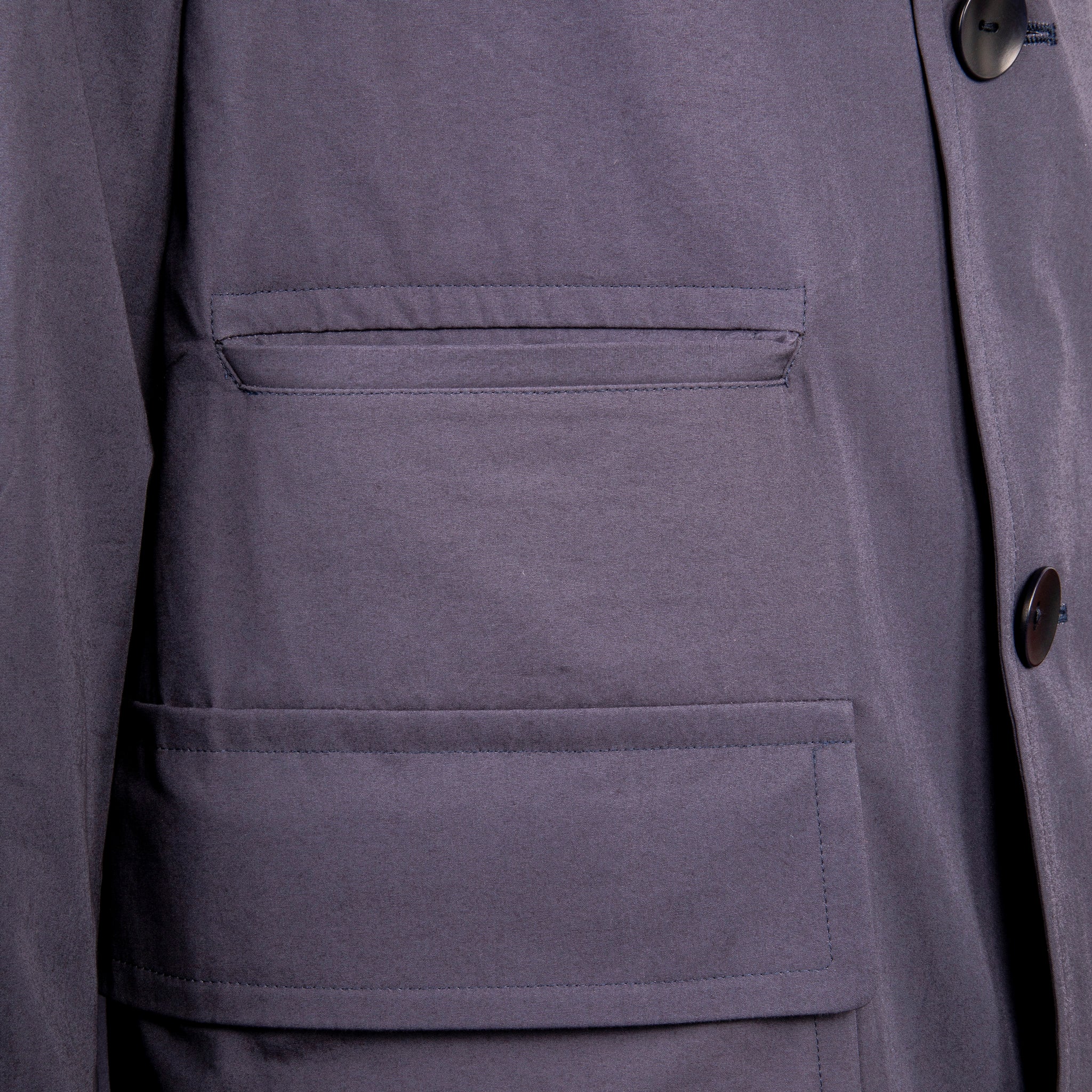 Cohérence Corb II Coat Weather Resistant Light Cotton Slate Blue