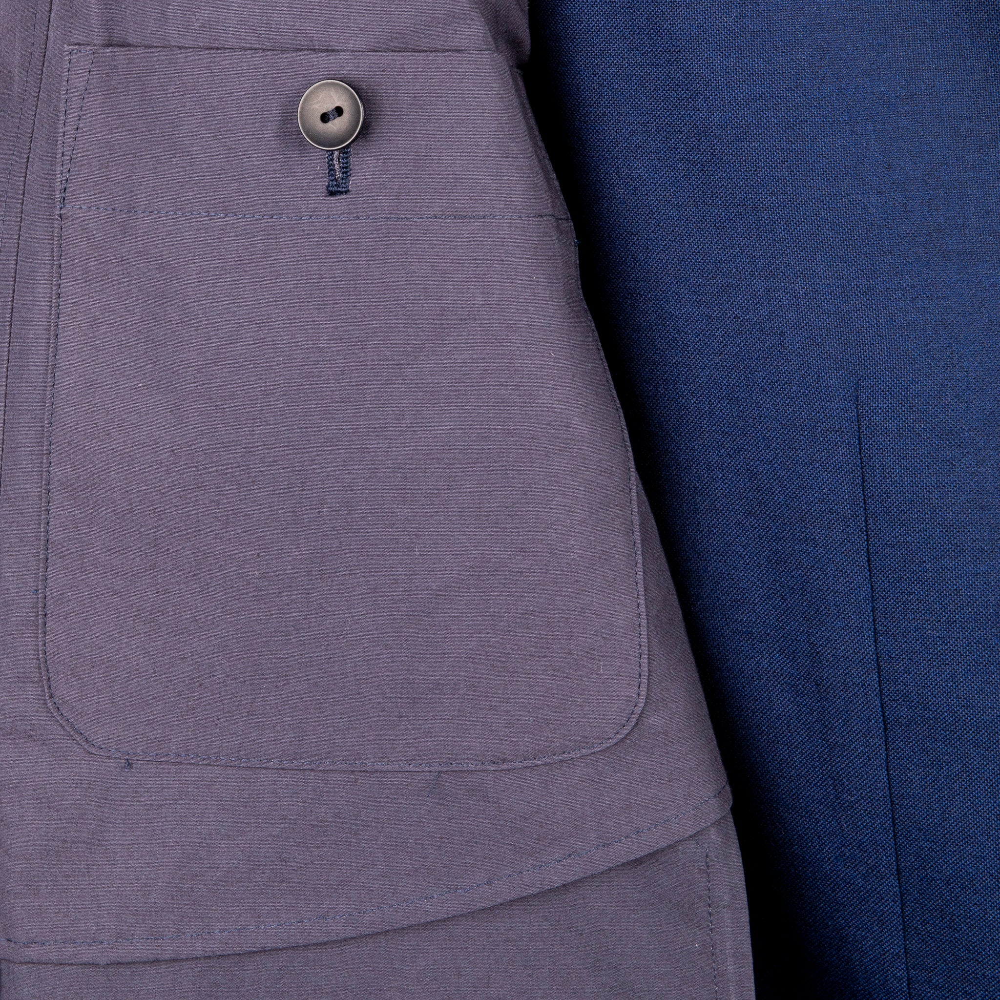 Cohérence Corb II Coat Weather Resistant Light Cotton Slate Blue