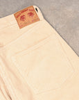 Fullcount x Frans Boone 1103 Clean Straight 8-Wale Corduroy Ivory
