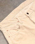 Fullcount x Frans Boone 1103 Clean Straight 8-Wale Corduroy Ivory