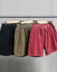 Remi Relief 16 Wale Corduroy Easy Shorts Khaki