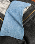 The Corona Utility CP005 - W05 5-Pocket Black Denim