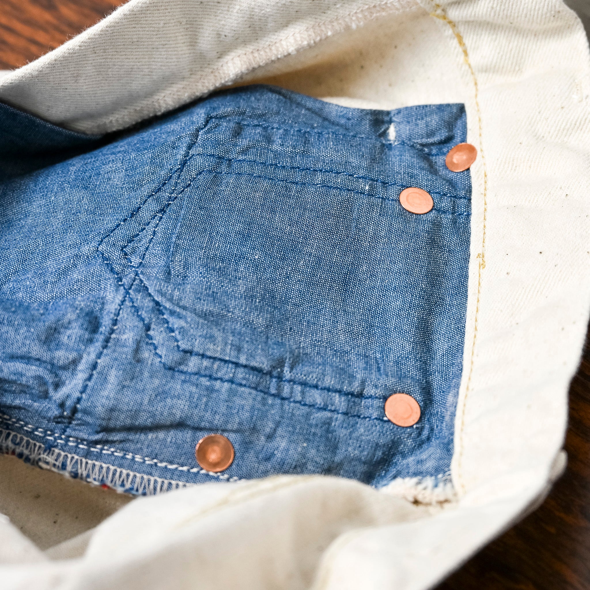 The Corona Utility CP005 - W05 5-Pocket Ecru
