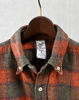 The Corona Utility W.C.W Pullover Shirt Red x Green