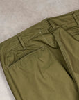 The Corona Utility M-41 Slacks High Density Poplin Olive Green