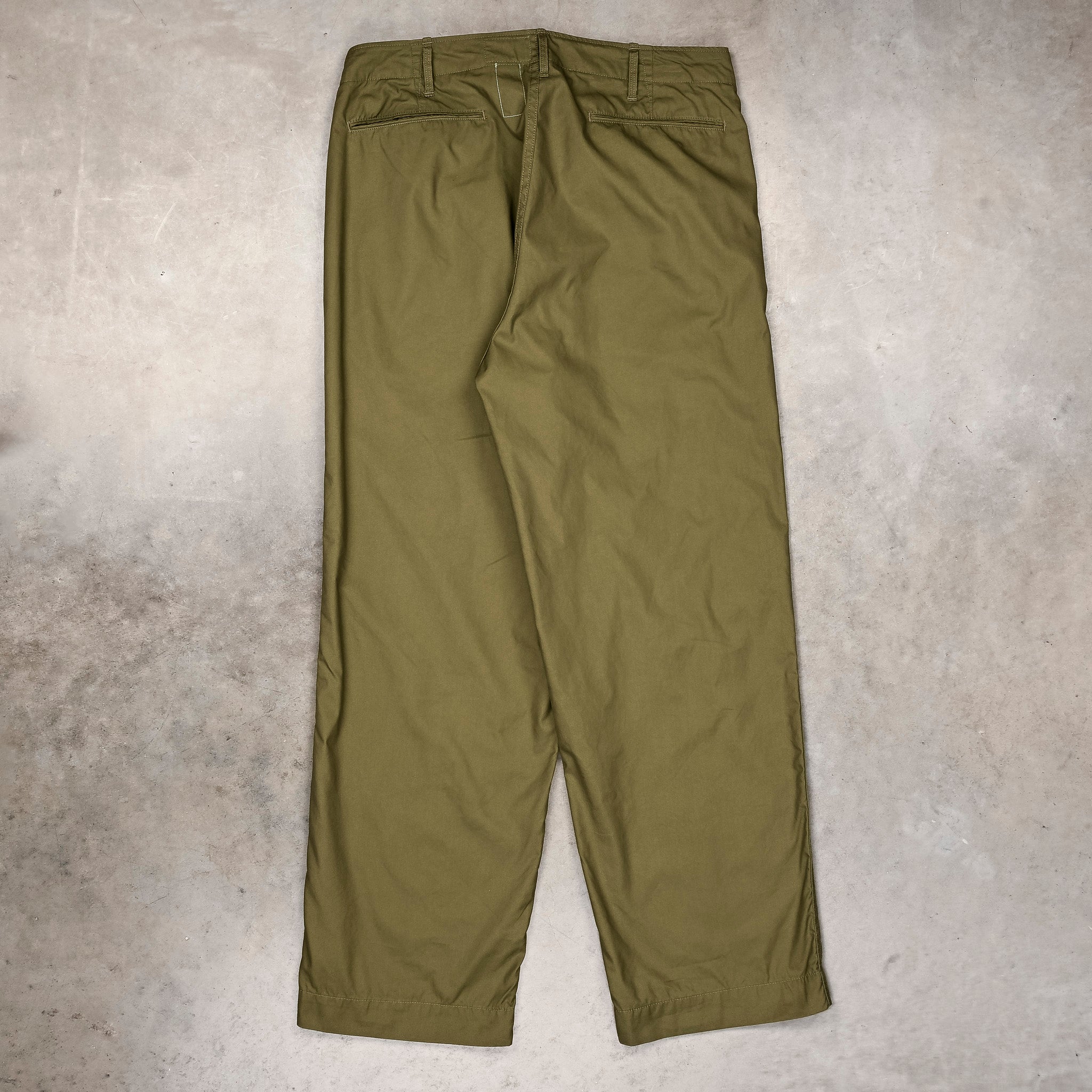 The Corona Utility M-41 Slacks High Density Poplin Olive Green