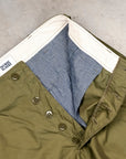 The Corona Utility M-41 Slacks High Density Poplin Olive Green