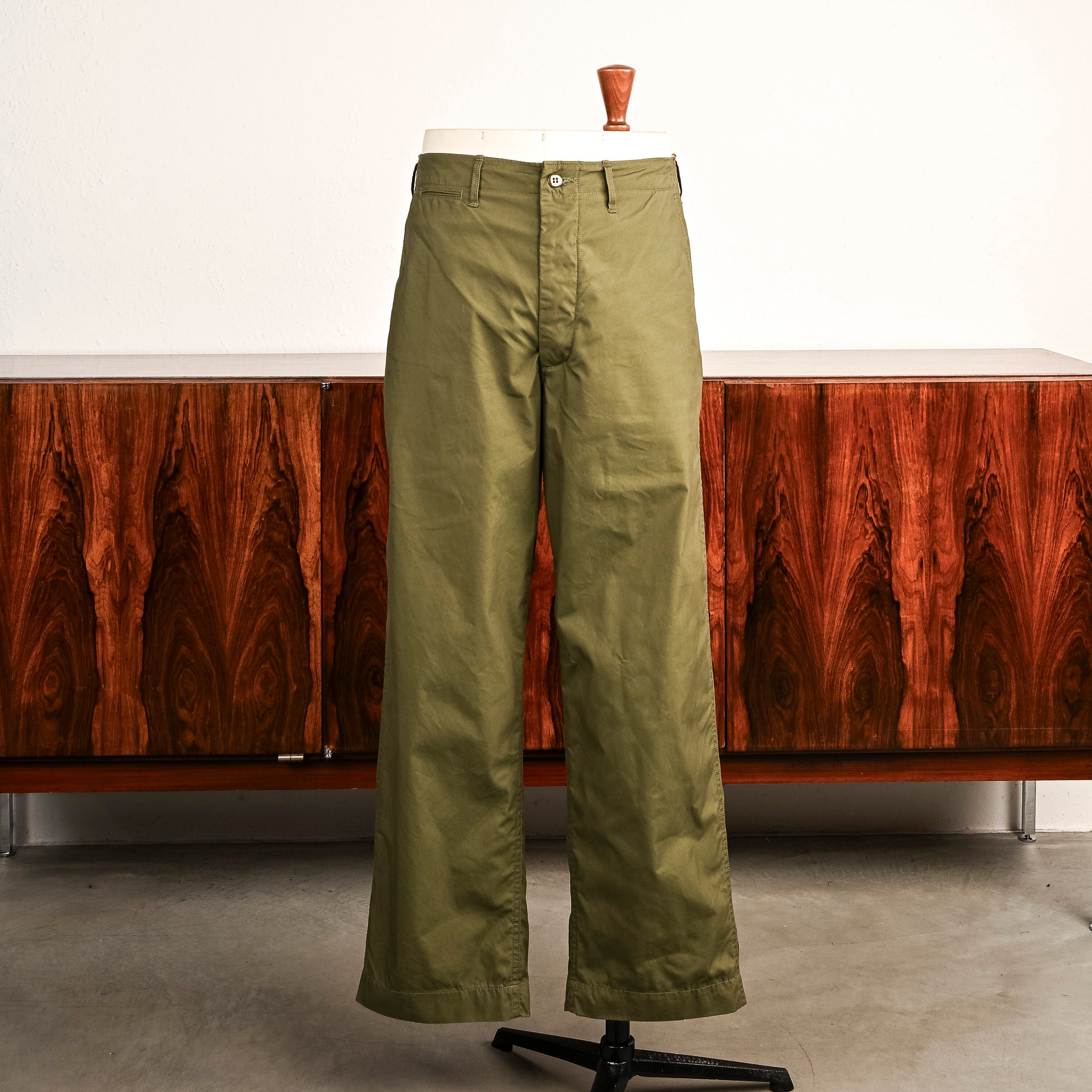 The Corona Utility M-41 Slacks High Density Poplin Olive Green