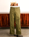 The Corona Utility M-41 Slacks High Density Poplin Olive Green