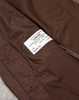 The Corona Utility Sherry Jacket High Density Gabardine Dark Brown