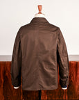 The Corona Utility Sherry Jacket High Density Gabardine Dark Brown