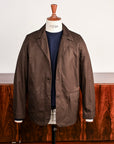 The Corona Utility Sherry Jacket High Density Gabardine Dark Brown