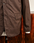 The Corona Utility Sherry Jacket High Density Gabardine Dark Brown