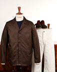 The Corona Utility Sherry Jacket High Density Gabardine Dark Brown