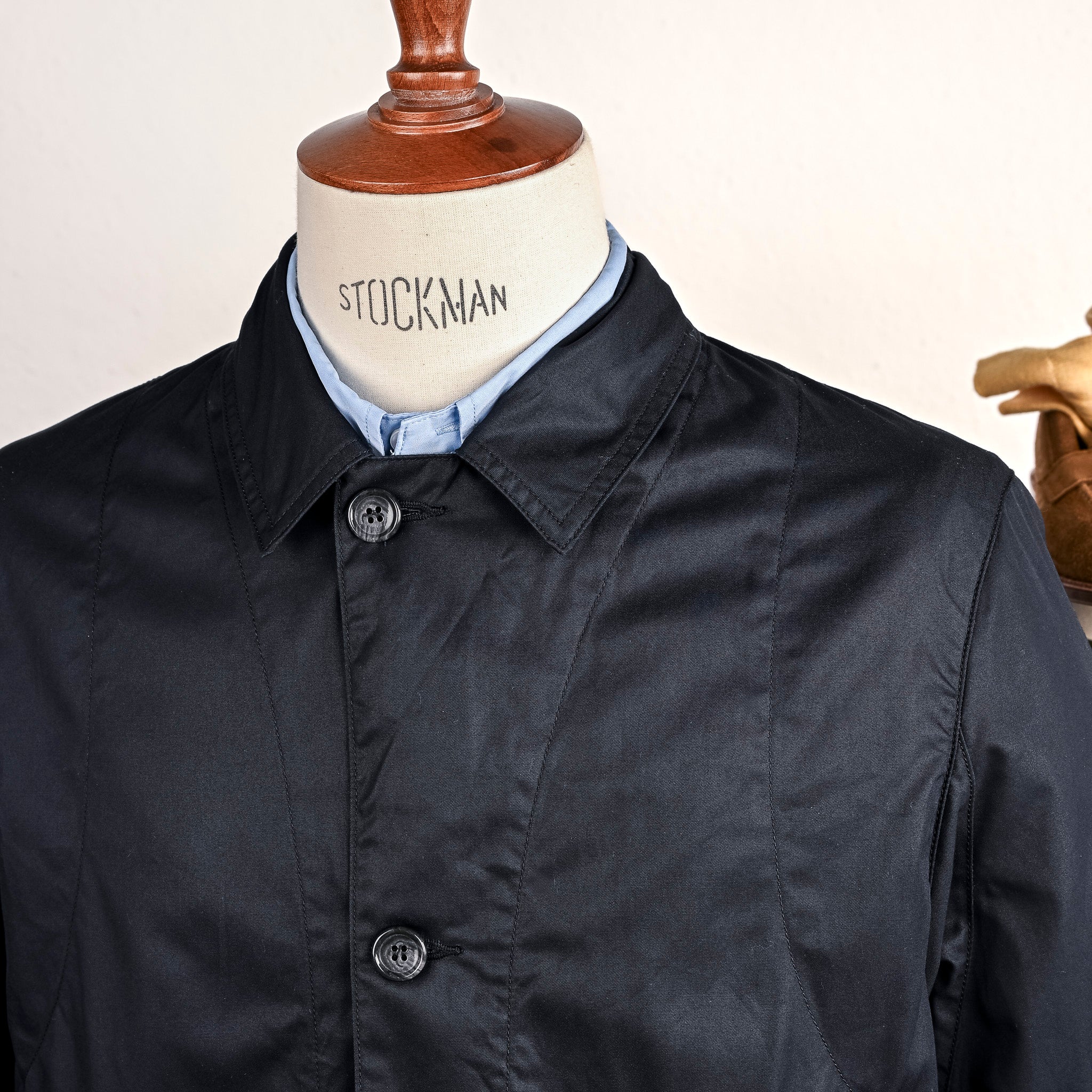 The Corona Utility Sherry Jacket High Density Gabardine Navy