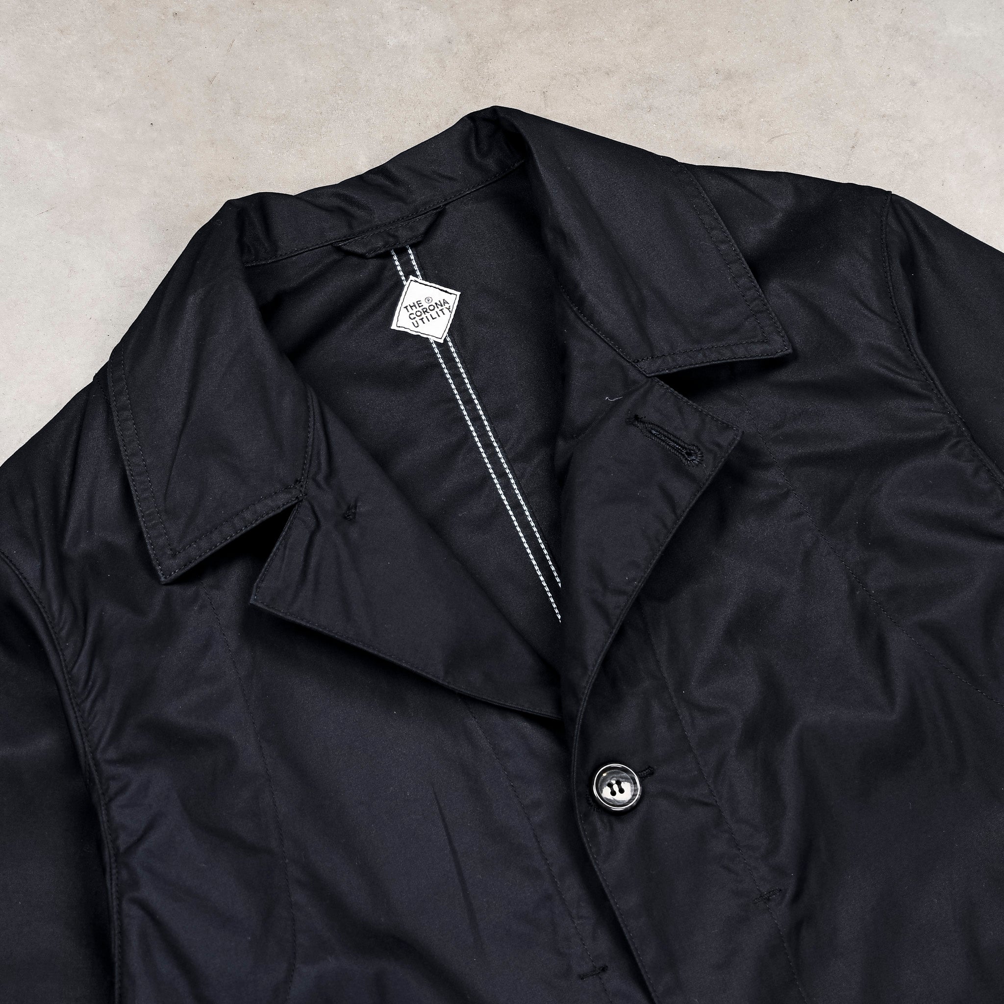 The Corona Utility Sherry Jacket High Density Gabardine Navy