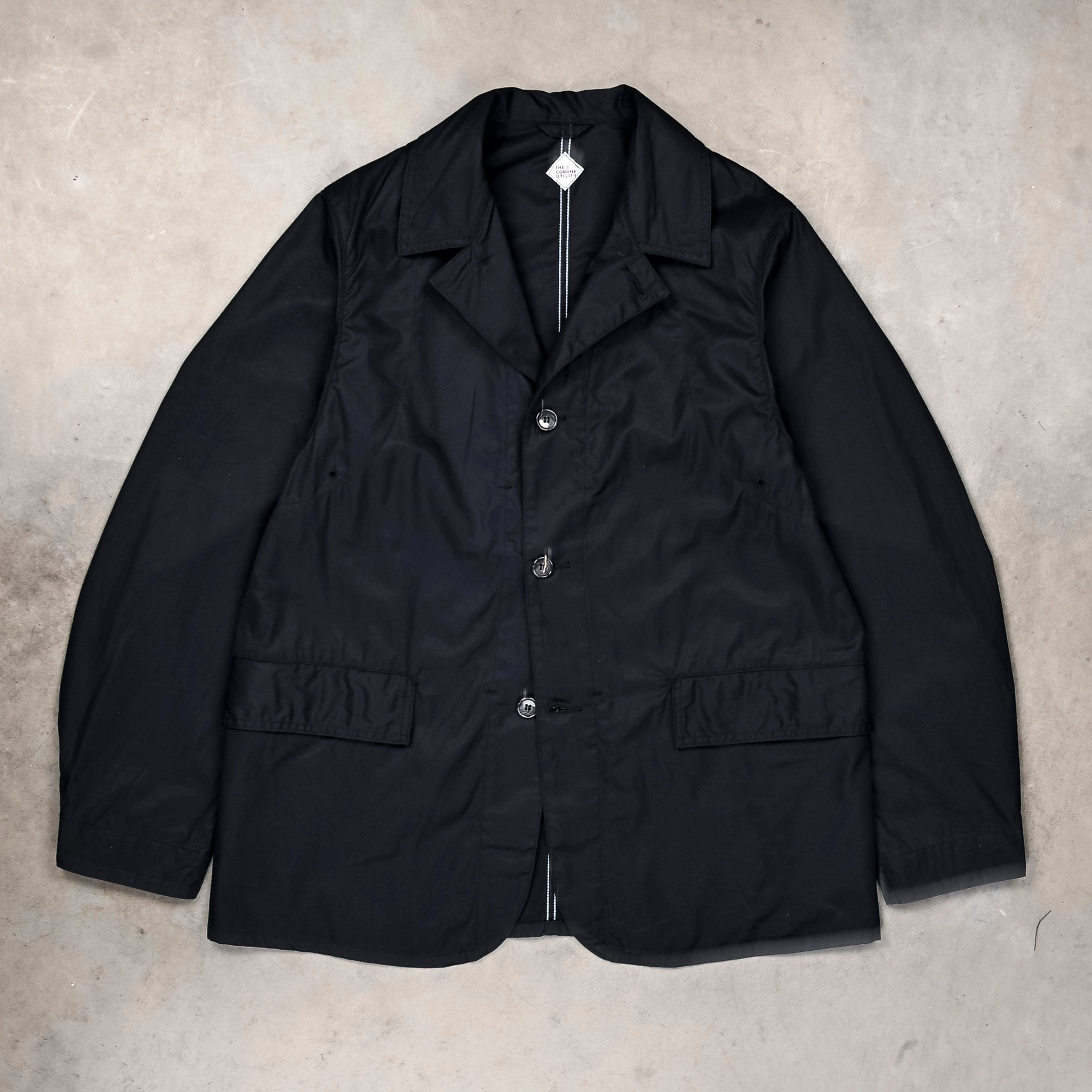 The Corona Utility Sherry Jacket High Density Gabardine Navy