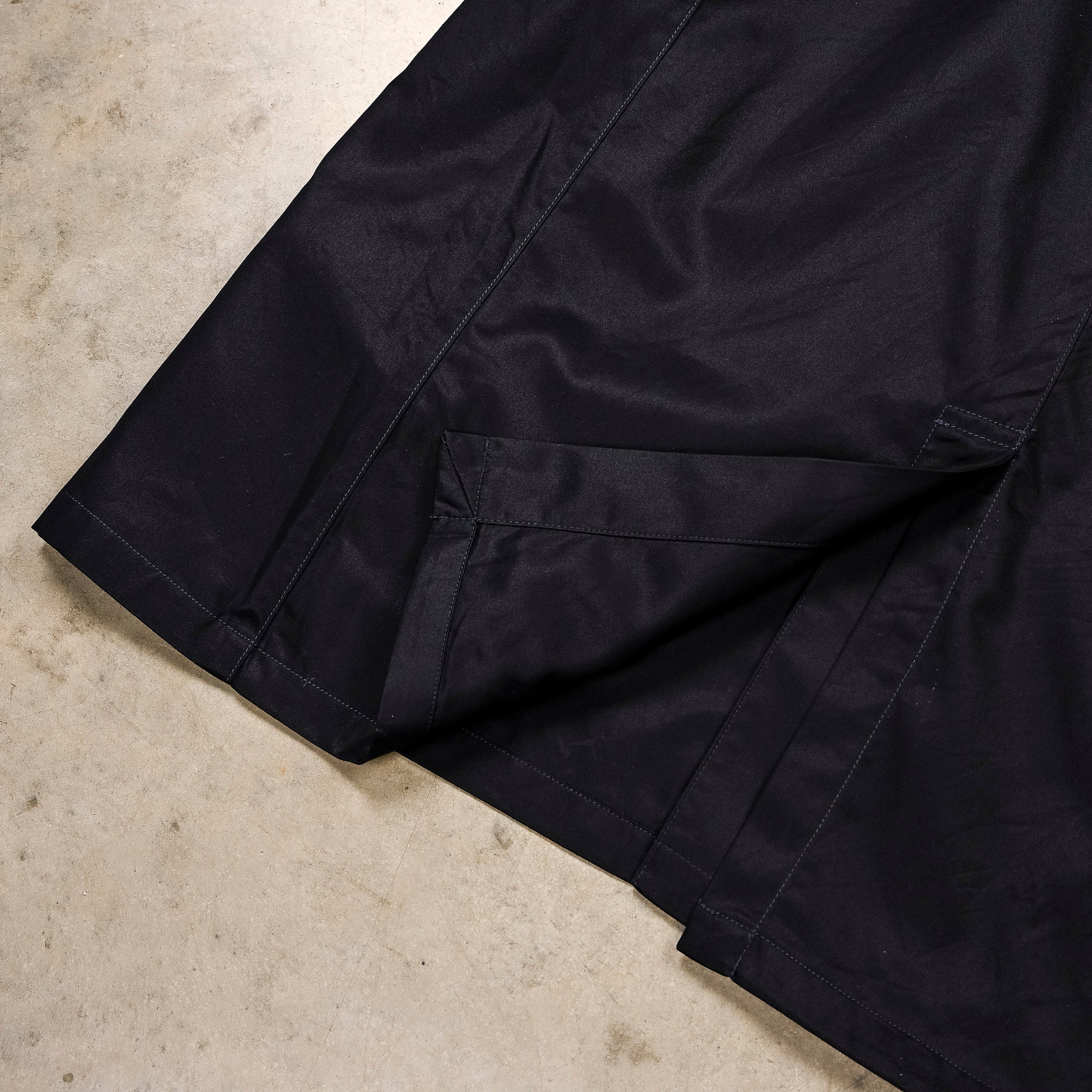 The Corona Utility CJ027L Up Duster Coat High Density Cotton Gabardine Navy