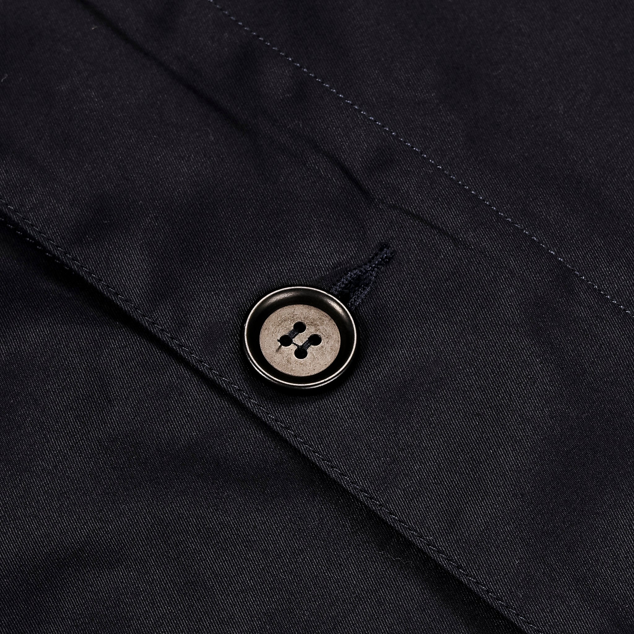 The Corona Utility CJ027L Up Duster Coat High Density Cotton Gabardine Navy