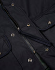 The Corona Utility CJ079 Gale Hunter Coat High-Density Ester Gabardine Navy