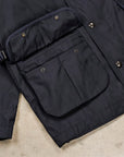 The Corona Utility CJ079 Gale Hunter Coat High-Density Ester Gabardine Navy