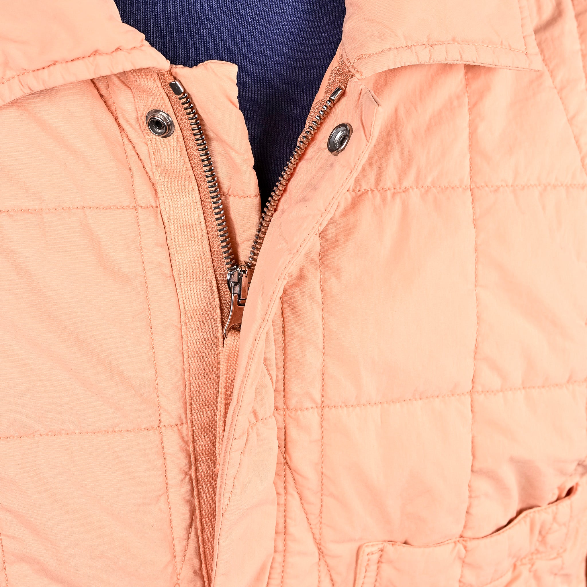 Stone Island Cotton Nylon Tela Quilted TC Jacket Plaster Pink