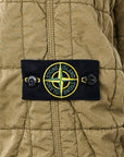 Stone Island Cotton Nylon Tela Quilted TC Jacket Militairy Green