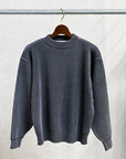 Olde H & Daughter Cotton Distressed Sweater Overcast