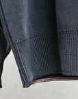 Olde H & Daughter Cotton Distressed Sweater Overcast