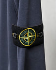 Stone Island Raglan Sweatshirt Oversized-Fit Blue Navy