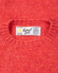 Laurence J. Smith Super Soft Seamless Crewneck Salmon