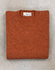Laurence J. Smith Super Soft Seamless Crew Neck Pullover Sienna