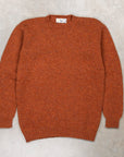 Laurence J. Smith Super Soft Seamless Crew Neck Pullover Sienna