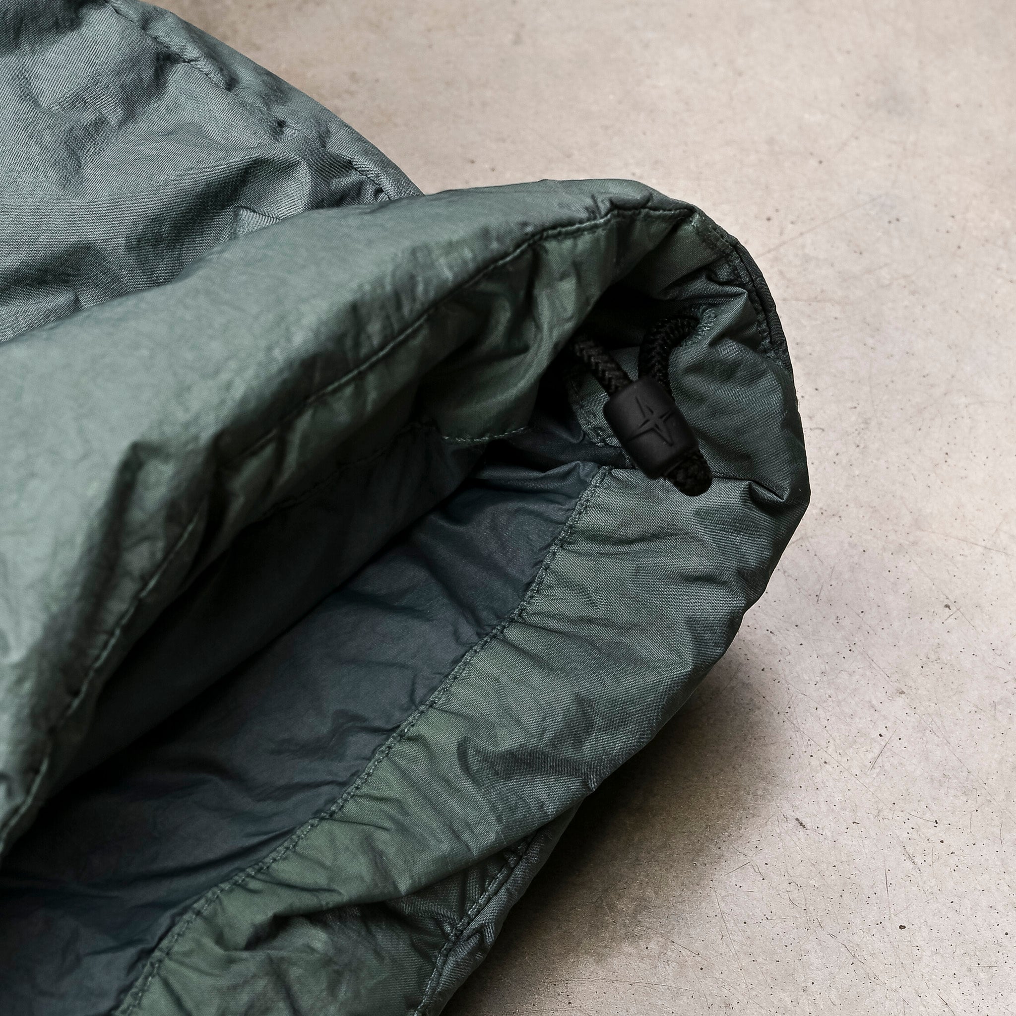 Stone Island Crinkle Reps NY Down Jacket Ocean Green