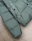 Stone Island Crinkle Reps NY Down Jacket Ocean Green