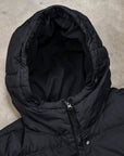Stone Island Crinkle Reps NY Hooded Down Jacket Navy Blue