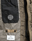 Stone Island Crinkle Reps NY Down Jacket Military Green